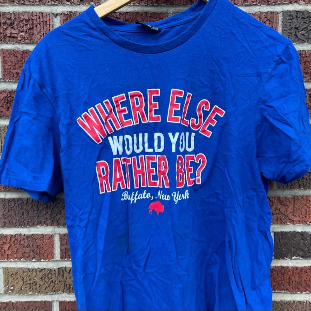 Blue And Red Where Else Would You Rather Be Buffa… - image 3